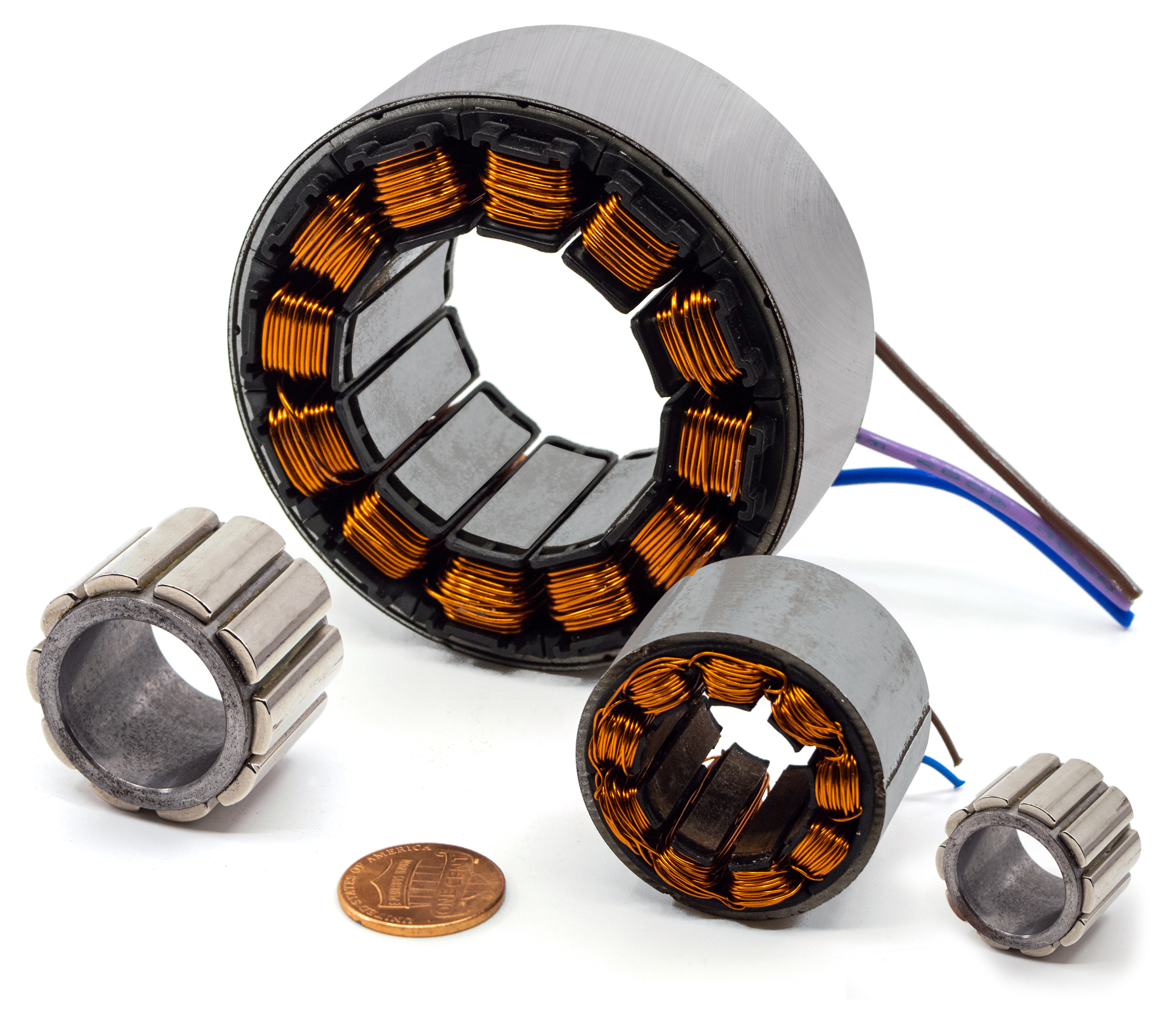 Why are brushless motors used in drones?
