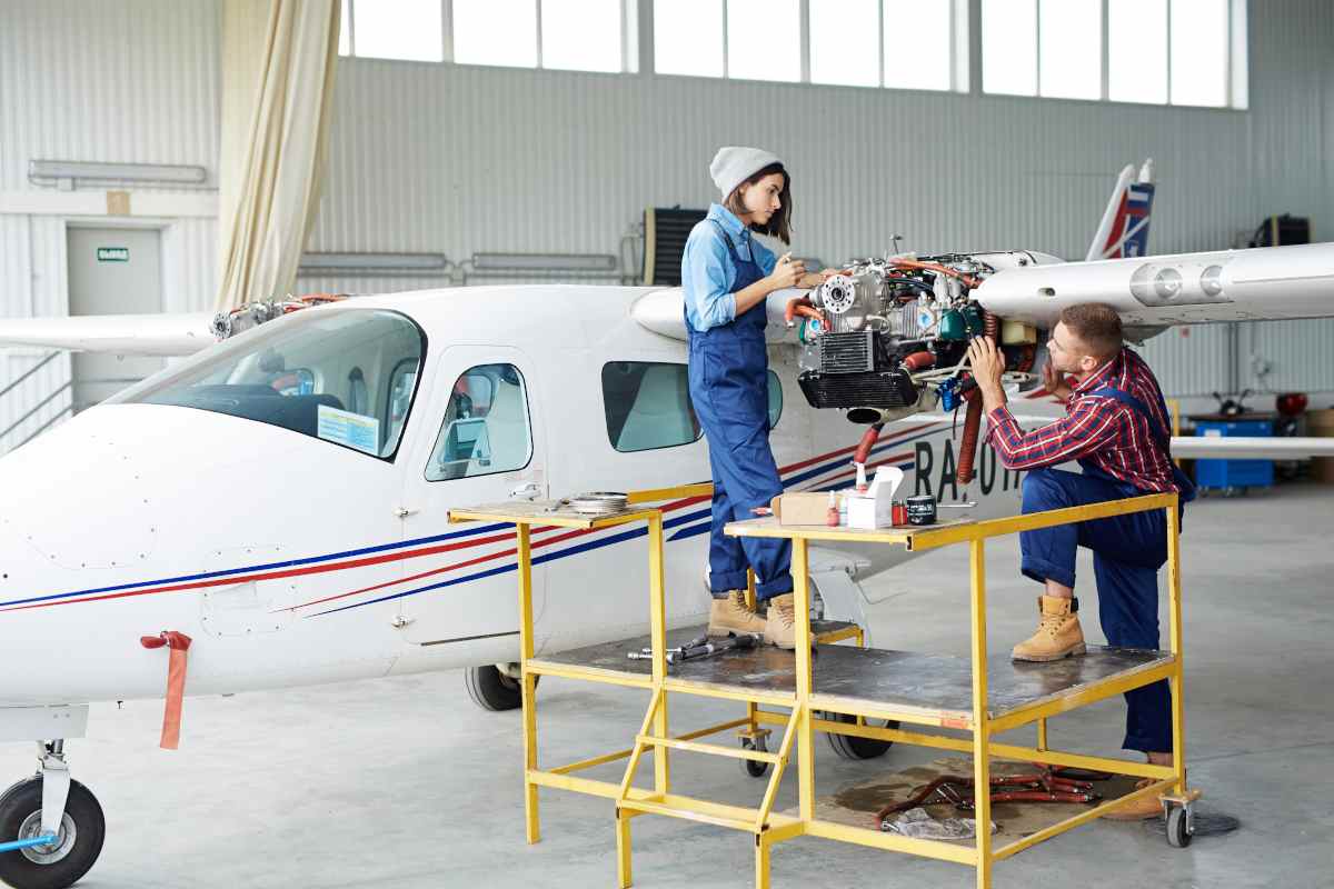 Maintenance Done for a Propulsion System